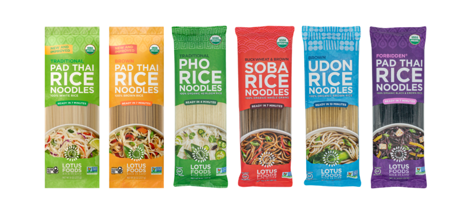 Lotus Foods Unveils New and Improved Traditional & Brown Pad Thai Rice Noodles at Natural Products Expo West 2024 booth #1534 158