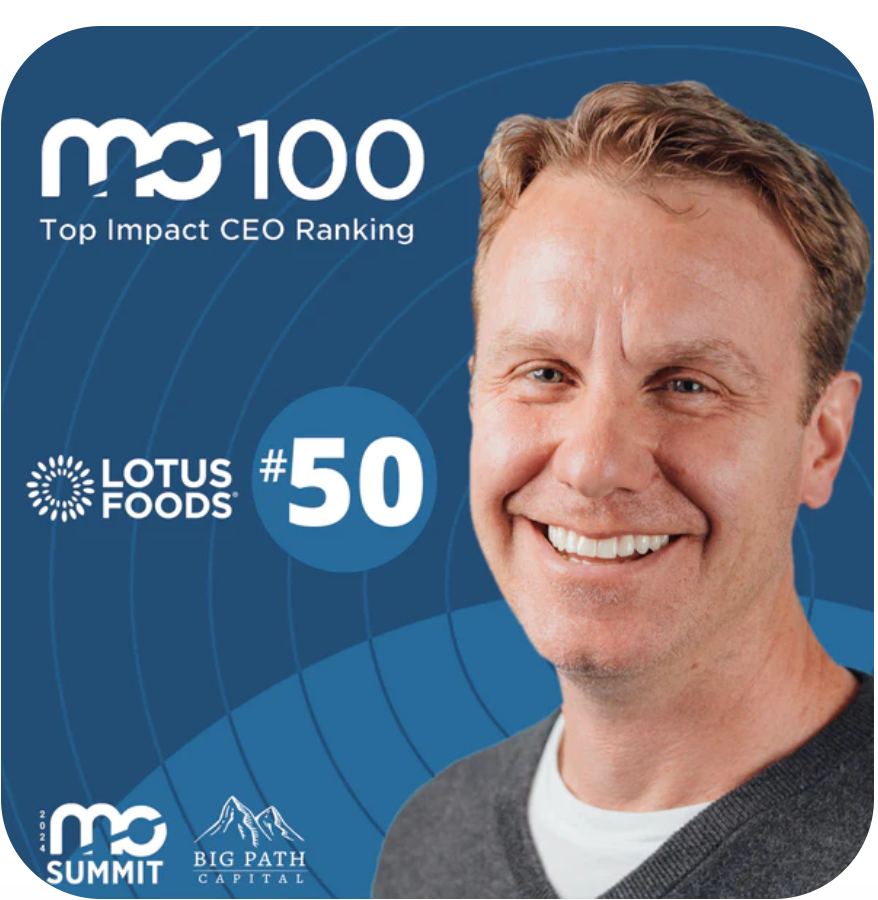 Lotus Foods CEO Andrew Burke Honored With 2024 MO 100 Top Impact CEO Award 171