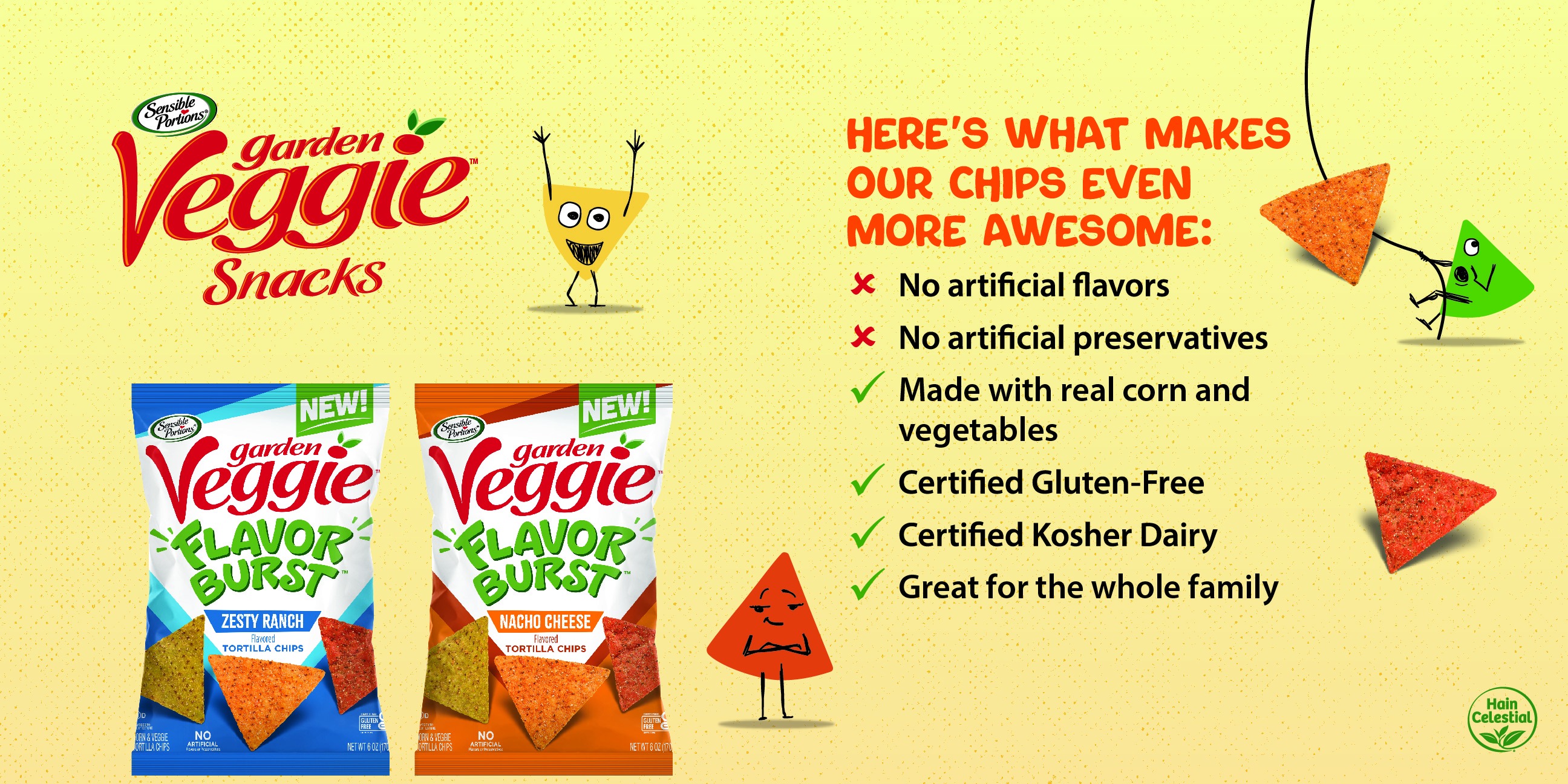 Garden Veggie™ Snacks Launches Kid-Loved and Parent-Approved Flavor Burst™ Tortilla Chips 86